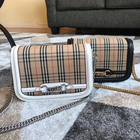 Authentic Burberry Link Shoulder Bag - Picture 7 of 16